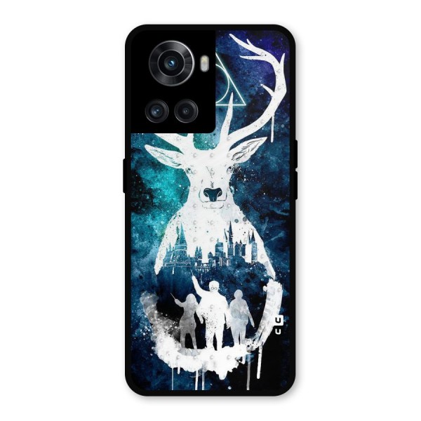White Deer Metal Back Case for OnePlus 10R
