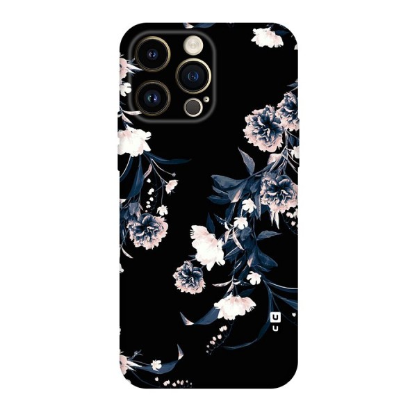 White Flora Original Polycarbonate Back Case for iPhone 14 Pro Max