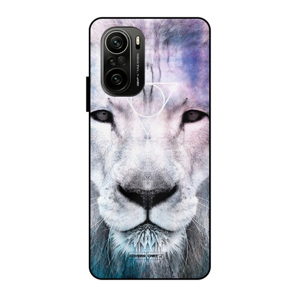 White Lion Metal Back Case for Mi 11x