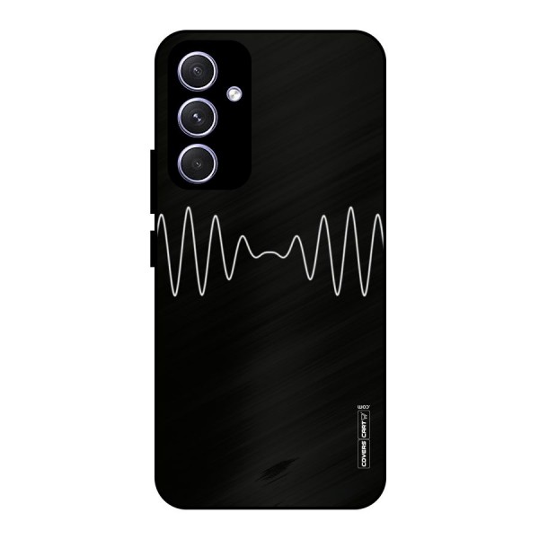 White Minimal Thread Metal Back Case for Galaxy A54