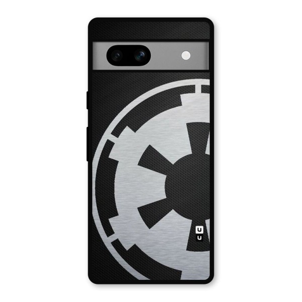 White Wheel Metal Back Case for Google Pixel 7a