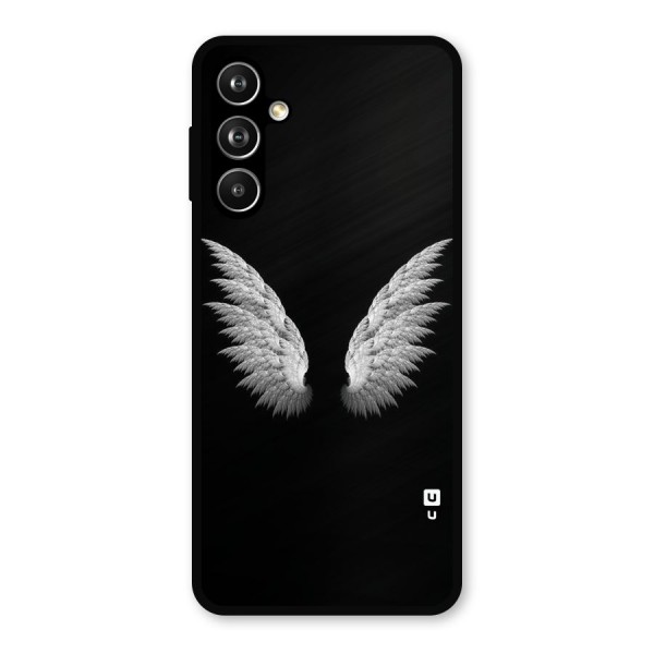 White Wings Metal Back Case for Galaxy F54