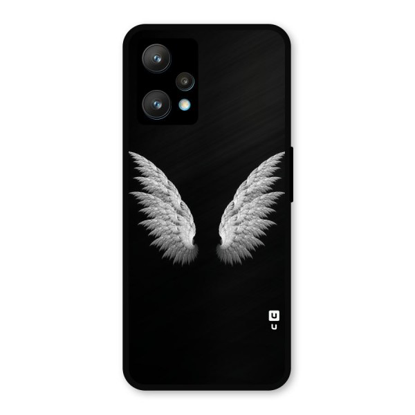 White Wings Metal Back Case for Realme 9 Pro Plus 5G