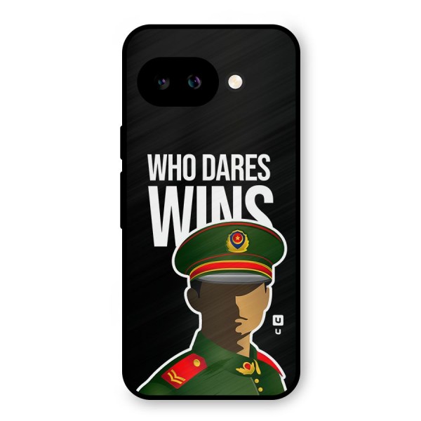 Who Dares Wins Metal Back Case for Google Pixel 9a