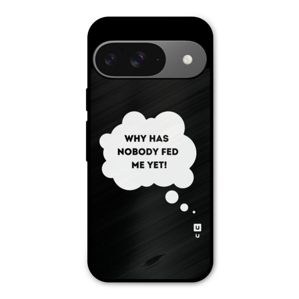 Why No Food Yet Metal Back Case for Google Pixel 9