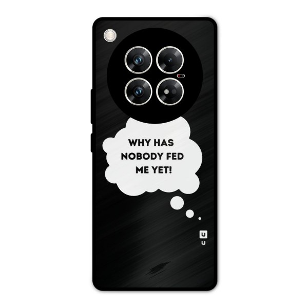 Why No Food Yet Metal Back Case for Infinix Zero 40 5G
