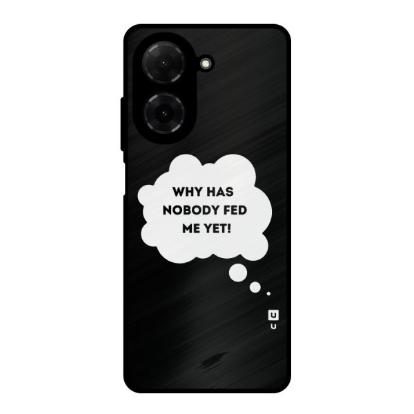 Why No Food Yet Metal Back Case for Poco C71