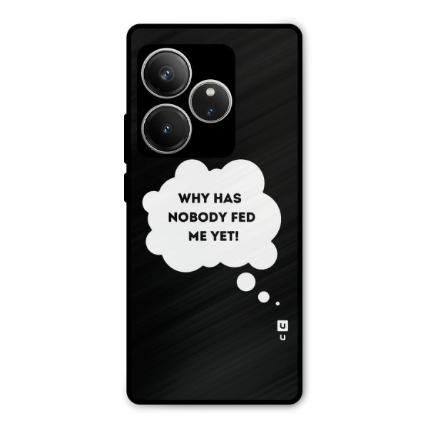 Why No Food Yet Metal Back Case for Realme GT 6