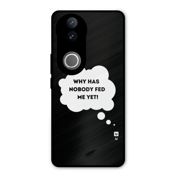 Why No Food Yet Metal Back Case for Vivo V50e