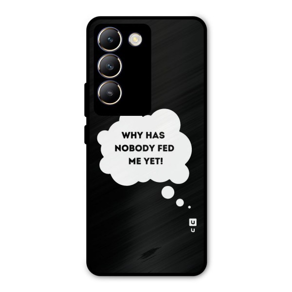 Why No Food Yet Metal Back Case for Vivo Y200e