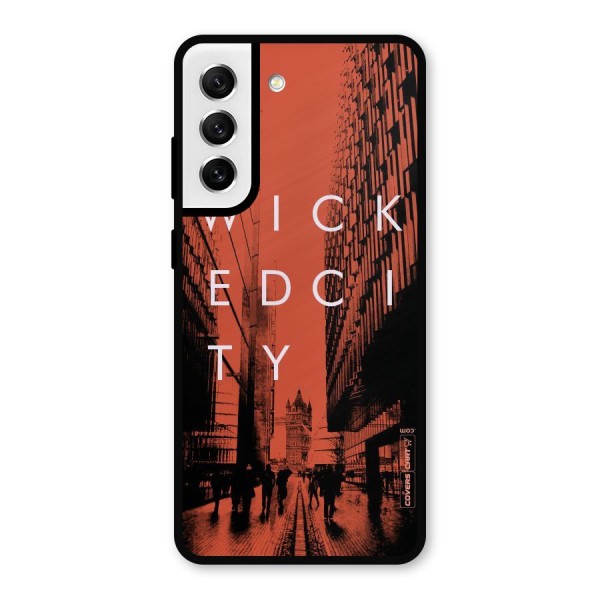 Wicked City Metal Back Case for Galaxy S21 FE 5G