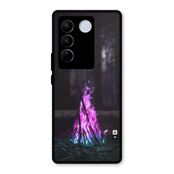 Wild Fire Metal Back Case for Vivo V27