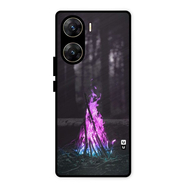 Wild Fire Metal Back Case for Vivo V29e
