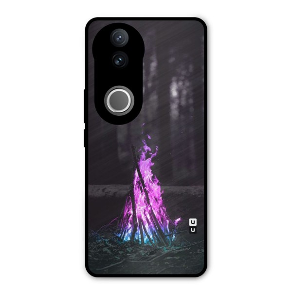 Wild Fire Metal Back Case for Vivo V50e