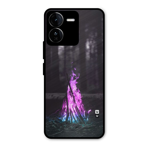 Wild Fire Metal Back Case for iQOO Z9