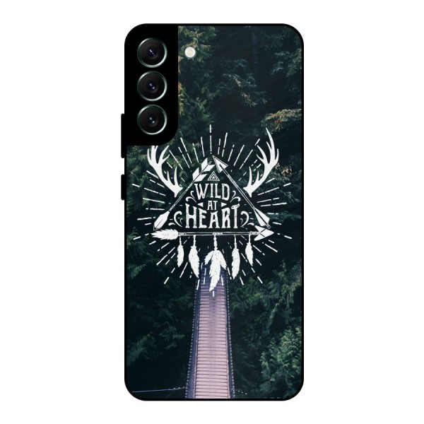 Wild Heart Metal Back Case for Galaxy S22 Plus 5G