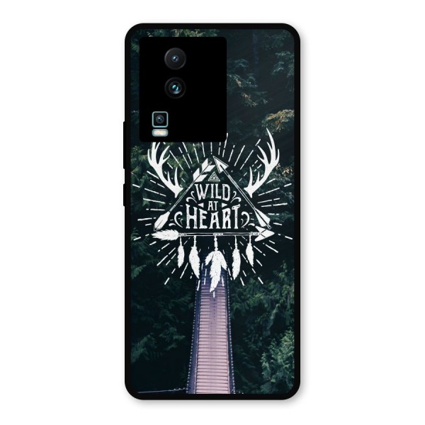 Wild Heart Metal Back Case for iQOO Neo 7 Pro