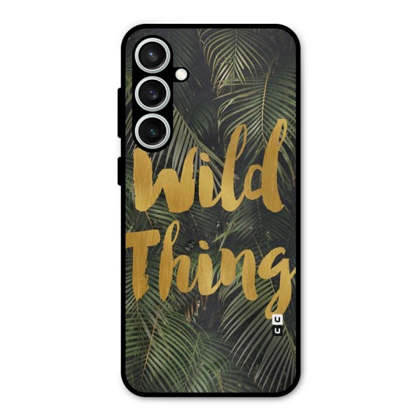 Wild Leaf Thing Metal Back Case for Galaxy S23 FE