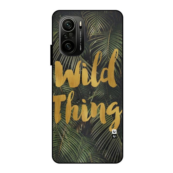 Wild Leaf Thing Metal Back Case for Mi 11X Pro