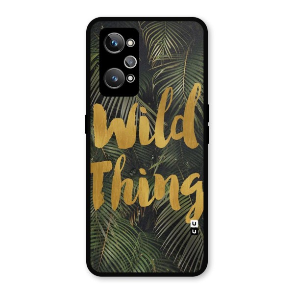 Wild Leaf Thing Metal Back Case for Realme GT Neo2