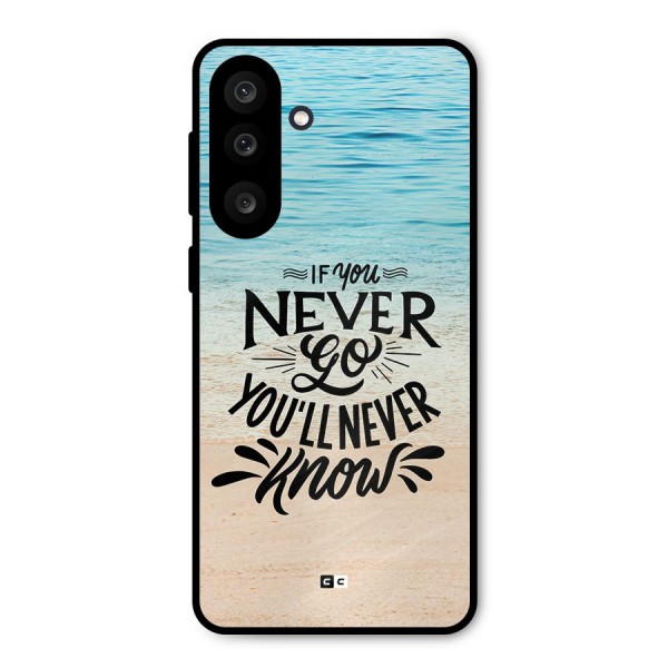 Will Never Know Metal Back Case for Galaxy M56
