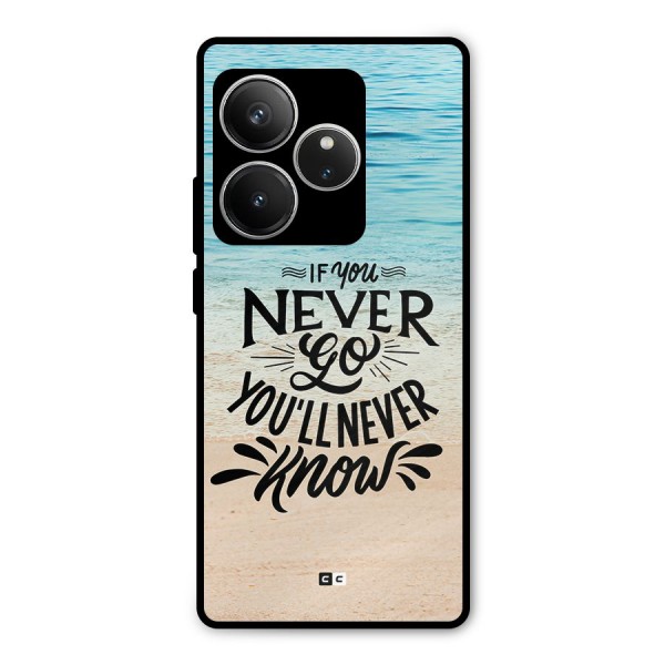 Will Never Know Metal Back Case for Realme GT 6
