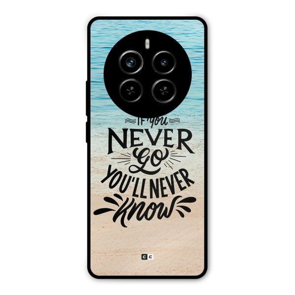 Will Never Know Metal Back Case for Realme P1 Pro