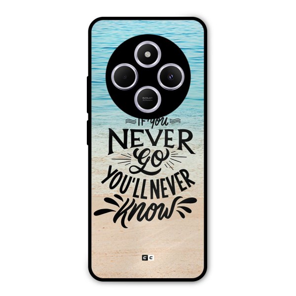 Will Never Know Metal Back Case for Redmi A4