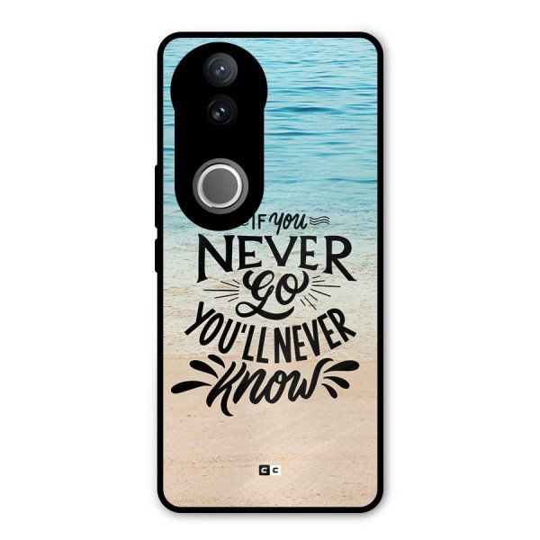 Will Never Know Metal Back Case for Vivo V50e