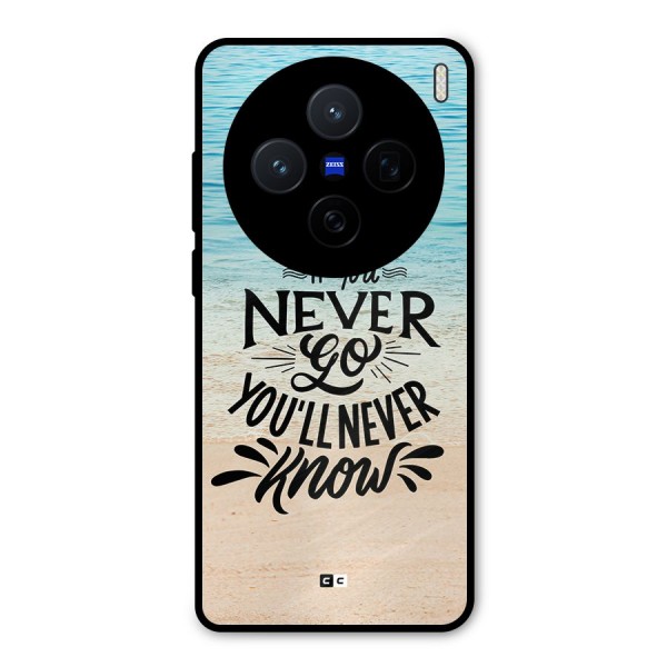 Will Never Know Metal Back Case for Vivo X200