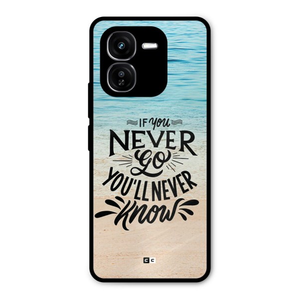 Will Never Know Metal Back Case for iQOO Z9x