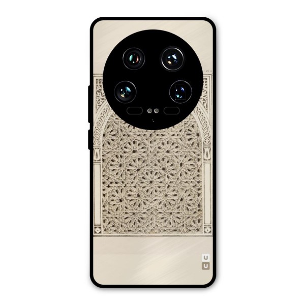 Window Ornaments Metal Back Case for Xiaomi 14 Ultra