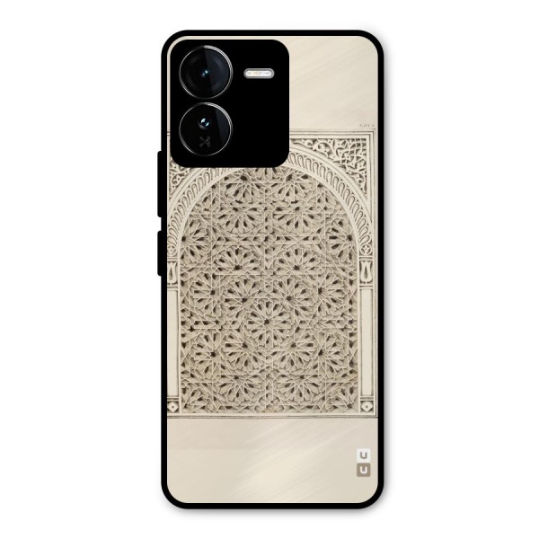 Window Ornaments Metal Back Case for iQOO Z9