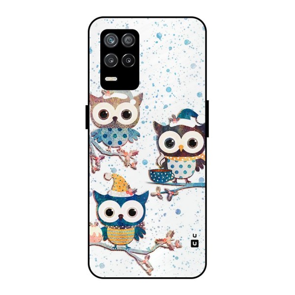 Winter Owls Metal Back Case for Realme 9 5G
