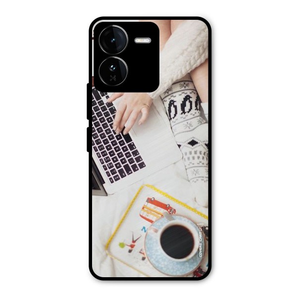 Winter Relaxation Metal Back Case for iQOO Z9
