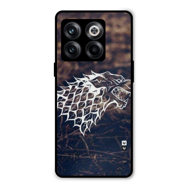 Wolf In White Metal Back Case for OnePlus 10T