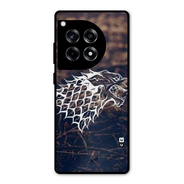 Wolf In White Metal Back Case for OnePlus 12R