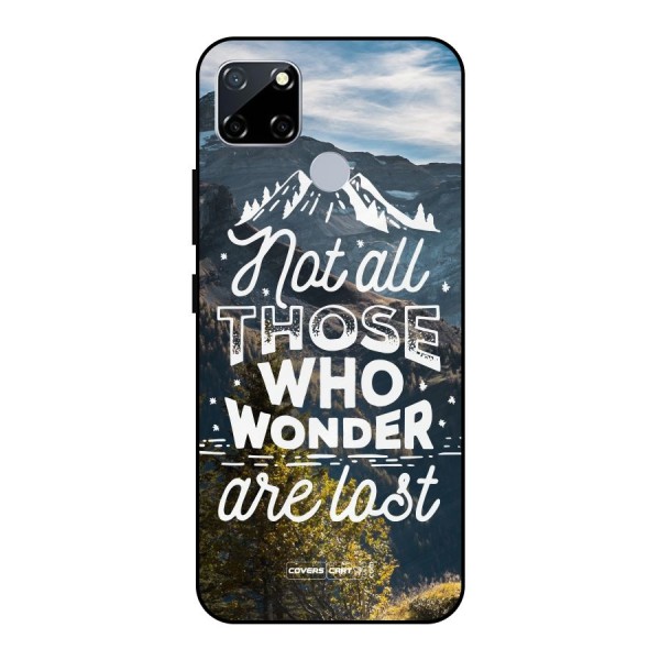 Wonder Lost Metal Back Case for Realme Narzo 30A