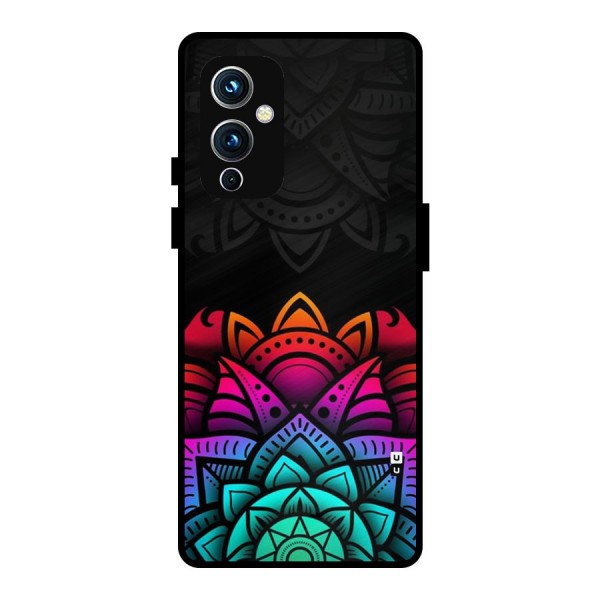 Wonderful Floral Metal Back Case for OnePlus 9