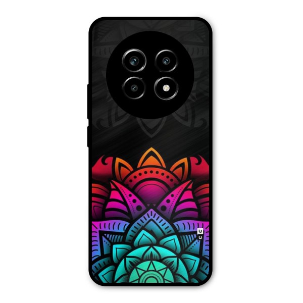 Wonderful Floral Metal Back Case for Realme 13 Pro