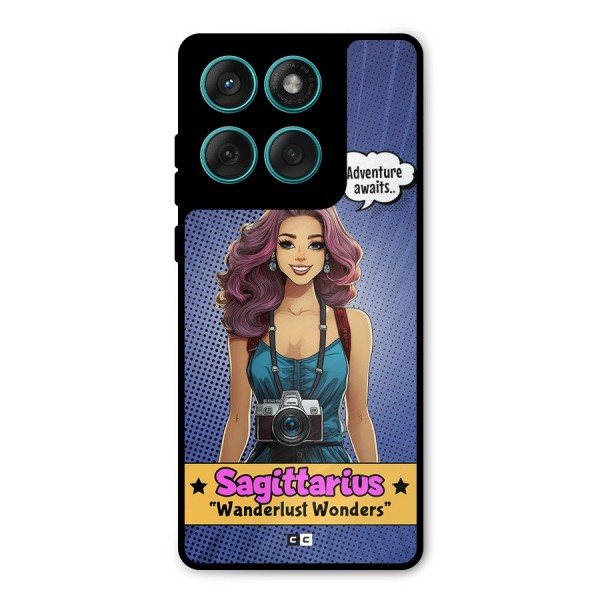 Wonderful Sagittarius Metal Back Case for Motorola Edge 60 Fusion