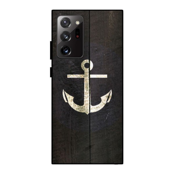 Wood Anchor Metal Back Case for Galaxy Note 20 Ultra