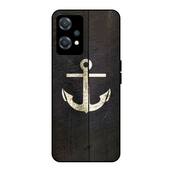 Wood Anchor Metal Back Case for OnePlus Nord CE 2 Lite 5G