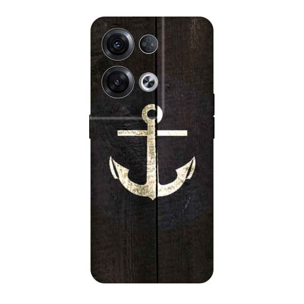 Wood Anchor Original Polycarbonate Back Case for Oppo Reno8 Pro 5G