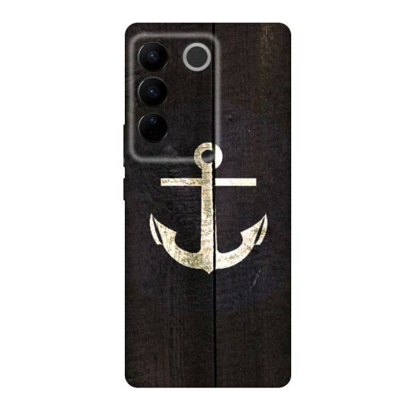 Wood Anchor Original Polycarbonate Back Case for Vivo V27