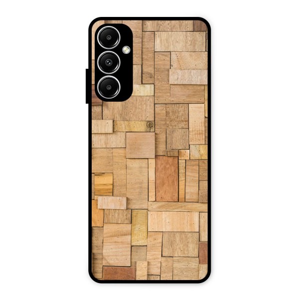 Wooden Blocks Metal Back Case for Galaxy A05s