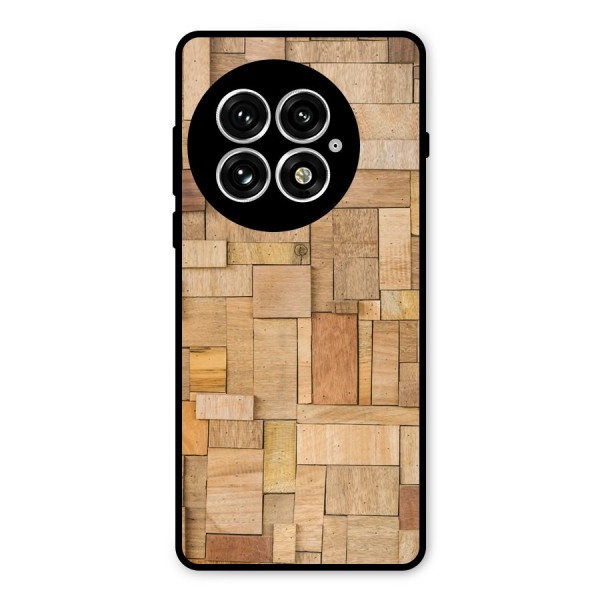Wooden Blocks Metal Back Case for OnePlus 13