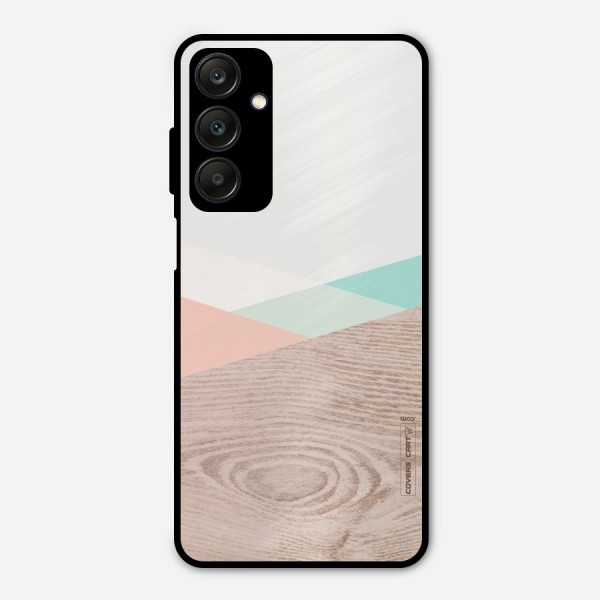 Wooden Fusion Metal Back Case for Galaxy A25 5G