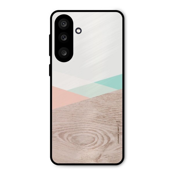 Wooden Fusion Metal Back Case for Galaxy M56