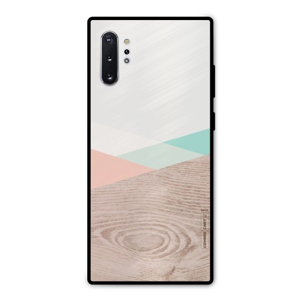 Wooden Fusion Metal Back Case for Galaxy Note 10 Plus